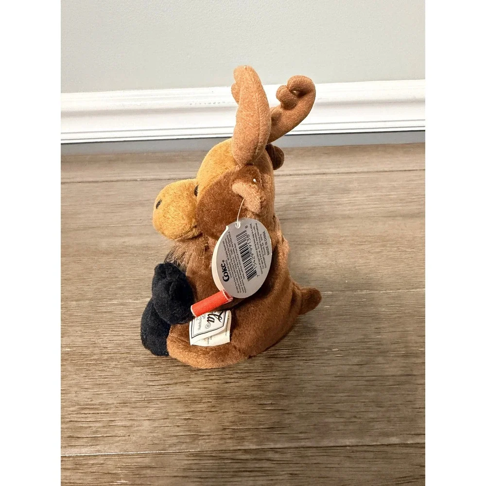 Vintage 1999 Coca-Cola Canada‎ Moose Bean Bag Plush